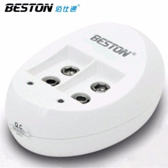 Beston เครื่องชาร์จถ่าน 2 ช่องทาง สำหรับแบตเตอรี่ขนาด 9V Beston เครื่องชาร์จถ่าน 2 ช่องทาง สำหรับแบตเตอรี่ขนาด 9V