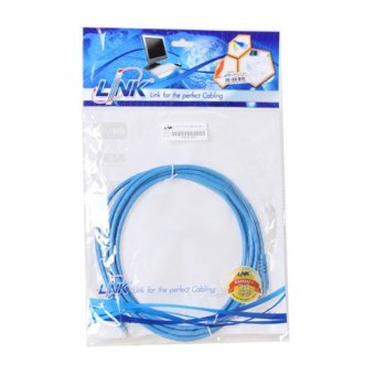 LINK สาย Lan สำเร็จรูปพร้อมใช้งาน ยาว 3 เมตร (US5010) CAT5e UTP Cable 3m. LINK สาย Lan สำเร็จรูปพร้อมใช้งาน ยาว 3 เมตร (US5010) CAT5e UTP Cable 3m.