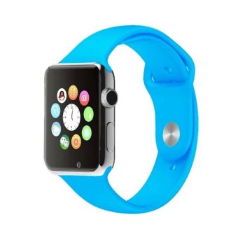 Smart Watch นาฬิกาบลูทูธมีกล้อง ใส่ซิมได้ รุ่น A8 (สีฟ้า) Smart Watch นาฬิกาบลูทูธมีกล้อง ใส่ซิมได้ รุ่น A8 (สีฟ้า)