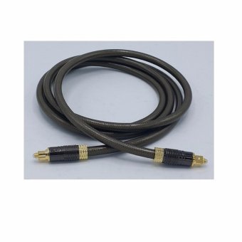 Mastersat สายสัญญาณ Optical ยาว 1.8 เมตร สำหรับเครื่องเสียงที่มีระบบ Optical ความหนา 8 mm. (สีทอง) Mastersat สายสัญญาณ Optical ยาว 1.8 เมตร สำหรับเครื่องเสียงที่มีระบบ Optical ความหนา 8 mm. (สีทอง)