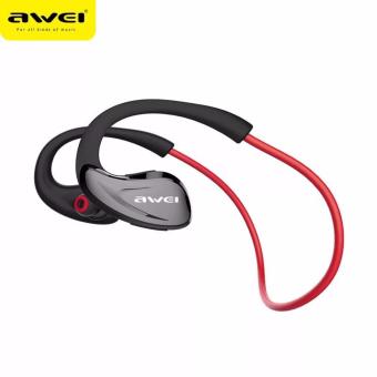 Awei หูฟังบลูทูธ สำหรับออกกำลังกาย Super BASS กันเหงื่อ กันน้ำ Bluetooth Sports Headphones รุ่น A880B Awei หูฟังบลูทูธ สำหรับออกกำลังกาย Super BASS กันเหงื่อ กันน้ำ Bluetooth Sports Headphones รุ่น A880B