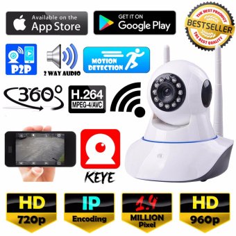 CCTV กล้องวงจรปิดแบบ IP HD / 960p 1.4 MP ล้านพิกเซล New 2017 Model กล้อง IP 720p / 960p + ฟรีอะแดปเตอร์ CCTV กล้องวงจรปิดแบบ IP HD / 960p 1.4 MP ล้านพิกเซล New 2017 Model กล้อง IP 720p / 960p + ฟรีอะแดปเตอร์