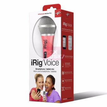IK Multimedia Irig Voiceไมค์โครโฟนบันทึกเสียงสำหรับIphone/Ipad/iPod Touchรุ่นMacใหม่และอุปกรณ์ที่ใช้Androidรับประกันศูนย์ IK Multimedia Irig Voiceไมค์โครโฟนบันทึกเสียงสำหรับIphone/Ipad/iPod Touchรุ่นMacใหม่และอุปกรณ์ที่ใช้Androidรับประกันศูนย์