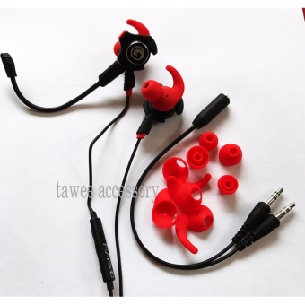 Marvo หูฟัง Inear คุยโทรศัพท์ มีไมค์ในตัว headpset with removable mic รุ่นGP-001 (สีดำ)Black Marvo หูฟัง Inear คุยโทรศัพท์ มีไมค์ในตัว headpset with removable mic รุ่นGP-001 (สีดำ)Black