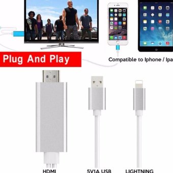 HDMI สายต่อ HDMI To TV Lightning Digital AV Adapter For iPhone 5/5S/6/6 plus/6S/6SPlus 7 7plus/ipad Support Full HD 1080P รองรับ ios ทุกอุปกรณ์ HDMI สายต่อ HDMI To TV Lightning Digital AV Adapter For iPhone 5/5S/6/6 plus/6S/6SPlus 7 7plus/ipad Support Full HD 1080P รองรับ ios ทุกอุปกรณ์
