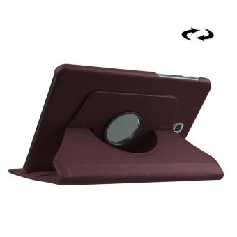 ลิ้นจี่พื้นผิว 360องศาหมุนเคสหนังที่มีด้ามสำหรับ Samsung Galaxy Tab S2 8.0/T715/T710 (กาแฟ) ลิ้นจี่พื้นผิว 360องศาหมุนเคสหนังที่มีด้ามสำหรับ Samsung Galaxy Tab S2 8.0/T715/T710 (กาแฟ)