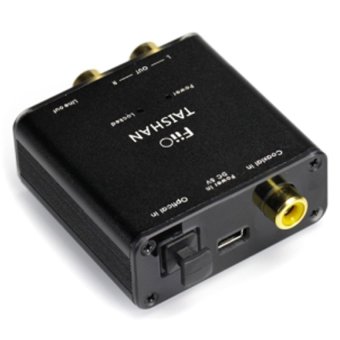 FiiO D03K ตัวแปลงสัญญาณ - Optical / Coaxial เป็น RCA และ 3.5mm ประกันศูนย์ไทย1ปีเต็ม FiiO D03K ตัวแปลงสัญญาณ - Optical / Coaxial เป็น RCA และ 3.5mm ประกันศูนย์ไทย1ปีเต็ม