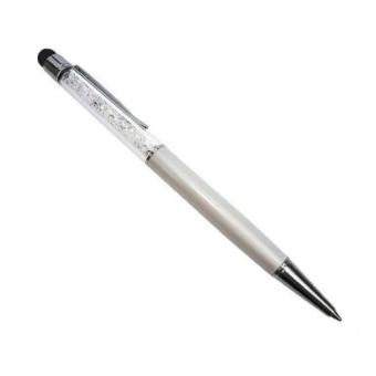 ปากกาทัชสกรีน Crystal 2 in1 Touch Screen Stylus Ballpoint Pen (สีเงิน) ปากกาทัชสกรีน Crystal 2 in1 Touch Screen Stylus Ballpoint Pen (สีเงิน)