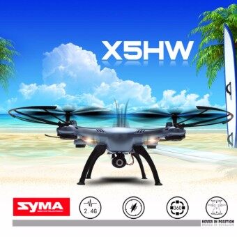 Drone โดรนบังคับ โดรนติดกล้อง Syma รุ่น X5-HW(New 2017) ล็อคความสูงได้ กล้องถ่ายวีดีโอ ภาพนิ่ง ภาพคมชัดระดับ HD Hover Function + FPV WIFI Camera(สีขาวหรือบรอนซ์ฟ้า) Drone โดรนบังคับ โดรนติดกล้อง Syma รุ่น X5-HW(New 2017) ล็อคความสูงได้ กล้องถ่ายวีดีโอ ภาพนิ่ง ภาพคมชัดระดับ HD Hover Function + FPV WIFI Camera(สีขาวหรือบรอนซ์ฟ้า)