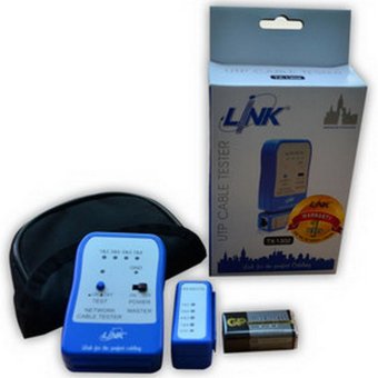 LINK เครื่องทดสอบสายแลน Network Cable Tester รุ่น TX-1302 LINK เครื่องทดสอบสายแลน Network Cable Tester รุ่น TX-1302