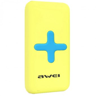 Awei Wireless Charging Power Bank iPhone รุ่น P98K (เหลือง) Awei Wireless Charging Power Bank iPhone รุ่น P98K (เหลือง)
