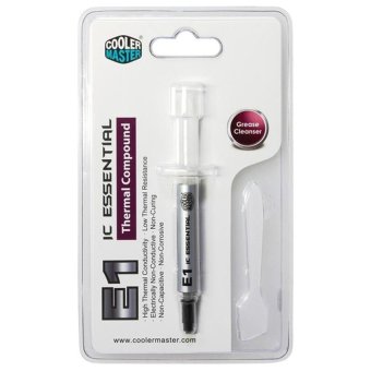 COOLERMASTER ซิลิโคน Thermal compound E1 IC Essential COOLERMASTER ซิลิโคน Thermal compound E1 IC Essential