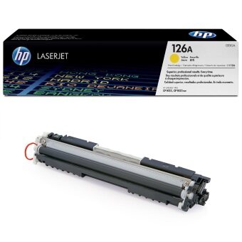 HP 126A Yellow Original LaserJet Toner Cartridge CE312A ? (สีเหลือง) HP 126A Yellow Original LaserJet Toner Cartridge CE312A ? (สีเหลือง)
