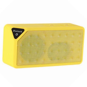 KS ลำโพง Bluetooth speaker รุ่น Mini X-3 (Yellow) KS ลำโพง Bluetooth speaker รุ่น Mini X-3 (Yellow)
