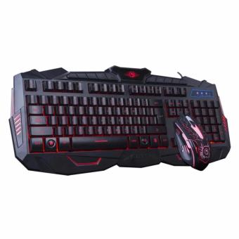 Marvo ชุด keyboard คีย์บอร์ด + mouse เมาส์ ไฟ 3 สี รุ่น KM400 (สีดำ) Black Marvo ชุด keyboard คีย์บอร์ด + mouse เมาส์ ไฟ 3 สี รุ่น KM400 (สีดำ) Black