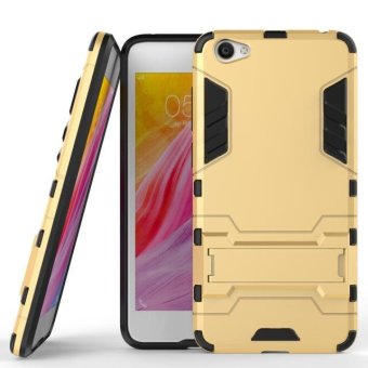 โทรศัพท์ลูกผสม BYT TPU+PC Neo เคสสำหรับ Vivo Y55 (ทอง) โทรศัพท์ลูกผสม BYT TPU+PC Neo เคสสำหรับ Vivo Y55 (ทอง)