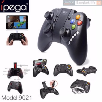 iPega เกมส์คอนโทรลเลอร์บลูทูธไร้สาย รุ่น PG-9021 (สีดำ) iPega เกมส์คอนโทรลเลอร์บลูทูธไร้สาย รุ่น PG-9021 (สีดำ)