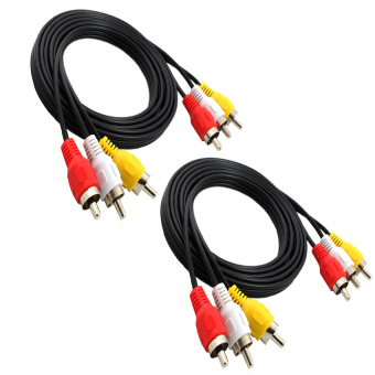 StoretexWatch สาย AV 3in3out minijack รุ่น AV-3in_3out แพ็คคู่ StoretexWatch สาย AV 3in3out minijack รุ่น AV-3in_3out แพ็คคู่