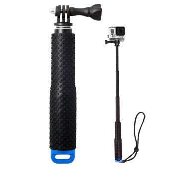 ไม้โกโปร 3 ระดับ แบบกันน้ำ Waterproof handheld monopod for Gopro + SJ4000 (Blue) ไม้โกโปร 3 ระดับ แบบกันน้ำ Waterproof handheld monopod for Gopro + SJ4000 (Blue)
