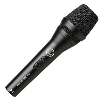 AKG ไมโครโฟน รุ่น P3S Dynamic Vocal Microphone (สีดำ) AKG ไมโครโฟน รุ่น P3S Dynamic Vocal Microphone (สีดำ)