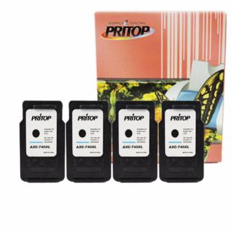 PRITOP Axis/Canon ink Cartridge 740/PG740/PG 740XL/PG-740XL/*4 Pack ใช้กับปริ๊นเตอร์รุ่น Canon MG4270/MX517MG2170/MG3170/MG4170/MX437MX377 Pritop PRITOP Axis/Canon ink Cartridge 740/PG740/PG 740XL/PG-740XL/*4 Pack ใช้กับปริ๊นเตอร์รุ่น Canon MG4270/MX517MG2170/MG3170/MG4170/MX437MX377 Pritop