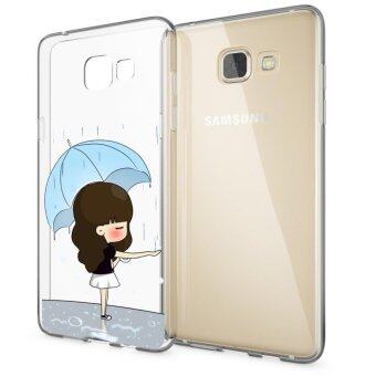 AFTERSHOCK TPU Case Samsung Galaxy A9 (เคสใสพิมพ์ลาย Rain Rain) / Thin 0.33 mm(Blue) AFTERSHOCK TPU Case Samsung Galaxy A9 (เคสใสพิมพ์ลาย Rain Rain) / Thin 0.33 mm(Blue)