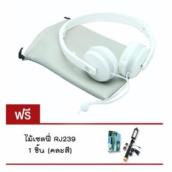 DT หูฟังมาการอง แบบครอบหู SIBYL MACARONS EARPHONE รุ่น X-18 แถมฟรี ไม้เซลฟี่ RJ239 DT หูฟังมาการอง แบบครอบหู SIBYL MACARONS EARPHONE รุ่น X-18 แถมฟรี ไม้เซลฟี่ RJ239