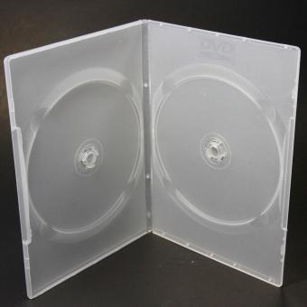 HP DVD Box Clear กล่อง DVD Slim กล่องดีวีดีสลิมใส 2 แผ่น (Pack 25 Box) (White) HP DVD Box Clear กล่อง DVD Slim กล่องดีวีดีสลิมใส 2 แผ่น (Pack 25 Box) (White)
