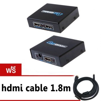 HDMI splitter เข้า1ออก2จอ FULL HD 3D เวอร์ชั่น1.4 HDMI splitter เข้า1ออก2จอ FULL HD 3D เวอร์ชั่น1.4