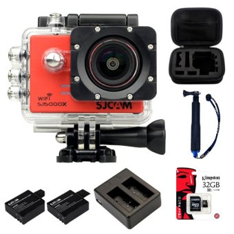 SJCAM SJ5000X wifi SET สำหรับเที่ยวทะเล-สีแดง SJCAM SJ5000X wifi SET สำหรับเที่ยวทะเล-สีแดง