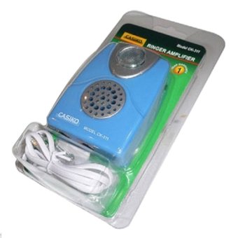 Startup Casiko Ringer Amplifier เครื่องขยายเสียงกริ่งโทรศัพท์บ้านให้ดังขึ้น รุ่น CK-311 (Blue) Startup Casiko Ringer Amplifier เครื่องขยายเสียงกริ่งโทรศัพท์บ้านให้ดังขึ้น รุ่น CK-311 (Blue)