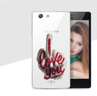 AFTERSHOCK TPU เคส OPPO Neo 5S เคสโทรศัพท์พิมพ์ลาย I Love you เนื้อบาง 0.33 mm AFTERSHOCK TPU เคส OPPO Neo 5S เคสโทรศัพท์พิมพ์ลาย I Love you เนื้อบาง 0.33 mm
