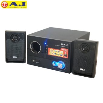 AJ ชุดลำโพง รุ่น W-236U กำลังขับ 1000W 2.1 Channel USB/SD Card (Black) AJ ชุดลำโพง รุ่น W-236U กำลังขับ 1000W 2.1 Channel USB/SD Card (Black)