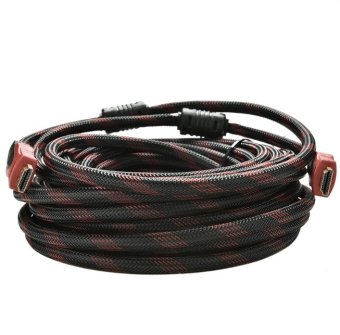 igootech สาย HDMI แบบถัก เวอร์ชั่น 1.4 เหมาะกับดู 3D High Quality ยาว 15 เมตร HD015 igootech สาย HDMI แบบถัก เวอร์ชั่น 1.4 เหมาะกับดู 3D High Quality ยาว 15 เมตร HD015