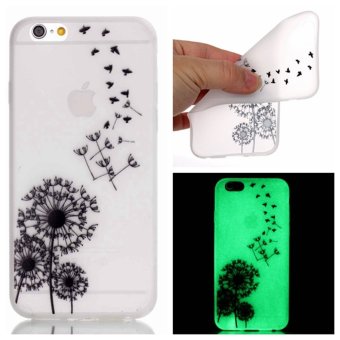 เคส for Apple iPhone 6 / Apple iPhone 6S 4.7 inch Phone Shell Case Cover ซิลิโคน ข้างหลัง Effect ออกแสง - Dandelion เคส for Apple iPhone 6 / Apple iPhone 6S 4.7 inch Phone Shell Case Cover ซิลิโคน ข้างหลัง Effect ออกแสง - Dandelion