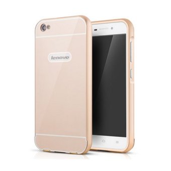กรอบโลหะ Msvii กับเคสย้อนกลับสำหรับ Lenovo S60 (ทอง) กรอบโลหะ Msvii กับเคสย้อนกลับสำหรับ Lenovo S60 (ทอง)