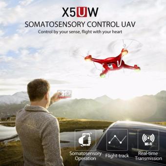 Drone ติดกล้อง วาดเส้นทางการบินได้ WiFi FPV 720P HD พร้อมระบบถ่ายทอดสดแบบ Realtime(มีระบบ ล็อกความสูง)สีแดง Drone ติดกล้อง วาดเส้นทางการบินได้ WiFi FPV 720P HD พร้อมระบบถ่ายทอดสดแบบ Realtime(มีระบบ ล็อกความสูง)สีแดง