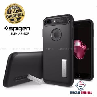 SPIGEN Slim Armor เคสกันกระแทกระดับ Military Grade สำหรับ iPhone 7 Plus สีดำ (ฺBlack) SPIGEN Slim Armor เคสกันกระแทกระดับ Military Grade สำหรับ iPhone 7 Plus สีดำ (ฺBlack)