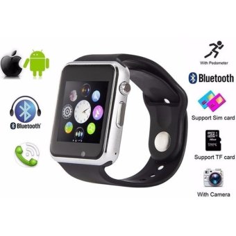 Person นาฬิกาโทรศัพท์ Bluetooth Smart Watch รุ่น A8 Phone watch-Black Person นาฬิกาโทรศัพท์ Bluetooth Smart Watch รุ่น A8 Phone watch-Black