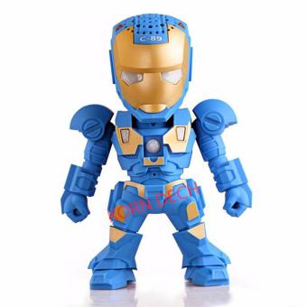 KPT ลำโพงบลูทูธ Mini Music Box C-89 รูปทรง Iron Man มาใหม่ล่าสุด KPT ลำโพงบลูทูธ Mini Music Box C-89 รูปทรง Iron Man มาใหม่ล่าสุด