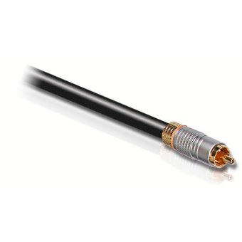PHILIPS สาย Digital Coaxial Cable 1.5m SWA-6305 - สีเงิน PHILIPS สาย Digital Coaxial Cable 1.5m SWA-6305 - สีเงิน