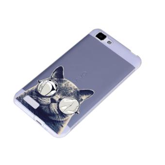 AFTERSHOCK TPU เคส vivo Y27 เคสโทรศัพท์พิมพ์ลาย Black Cat เนื้อบาง 0.33 mm AFTERSHOCK TPU เคส vivo Y27 เคสโทรศัพท์พิมพ์ลาย Black Cat เนื้อบาง 0.33 mm