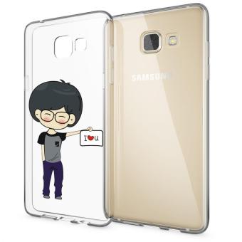 HugCase TPU เคส Samsung Galaxy A5 2016เคสโทรศัพท์พิมพ์ลาย I LOVE YOU เนื้อบาง 0.3 mm HugCase TPU เคส Samsung Galaxy A5 2016เคสโทรศัพท์พิมพ์ลาย I LOVE YOU เนื้อบาง 0.3 mm