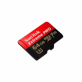 SanDisk โปรโต่ง 64จิกะไบต์ชั้น 10 UHS-I 95 MBps อ่าน U3 V30 MicroSD การ์ดหน่วยความจำแบบ SDSQXXG-064G-Intl SanDisk โปรโต่ง 64จิกะไบต์ชั้น 10 UHS-I 95 MBps อ่าน U3 V30 MicroSD การ์ดหน่วยความจำแบบ SDSQXXG-064G-Intl