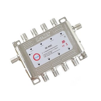 IDEASAT มัลติสวิตซ์ เข้า 5 ออก 4 รุ่น ID-54C (สีเงิน) IDEASAT มัลติสวิตซ์ เข้า 5 ออก 4 รุ่น ID-54C (สีเงิน)