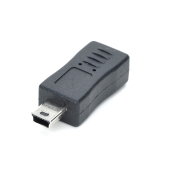 ไมโครยูเอสบีอะแดปเตอร์พอร์ต usb ตัวผู้กับตัวเมียมินิ (สีดำ) ไมโครยูเอสบีอะแดปเตอร์พอร์ต usb ตัวผู้กับตัวเมียมินิ (สีดำ)