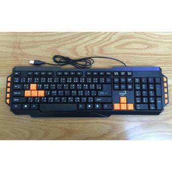 Marvo Primaxx Multimedia keyboard คีย์บอร์ด USB รุ่น WS-KB- 8204 (Orange) Marvo Primaxx Multimedia keyboard คีย์บอร์ด USB รุ่น WS-KB- 8204 (Orange)