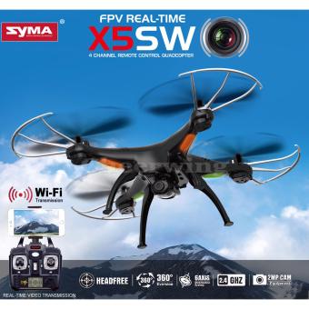 โดรนบังคับติดกล้องถ่ายภาพ คมชัดระดับHD. Syma X5SW Wiif FPV Real-time 2.4G QuadCopter โดรนบังคับติดกล้องถ่ายภาพ คมชัดระดับHD. Syma X5SW Wiif FPV Real-time 2.4G QuadCopter