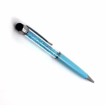 ปากกาทัชสกรีน Crystal 2 in1 Touch Screen Stylus Ballpoint Pen สีฟ้า ปากกาทัชสกรีน Crystal 2 in1 Touch Screen Stylus Ballpoint Pen สีฟ้า