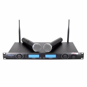 Sherman ชุดไมโครโฟนไร้สาย Wireless รุ่น ZL-306 (สีดำ) Sherman ชุดไมโครโฟนไร้สาย Wireless รุ่น ZL-306 (สีดำ)